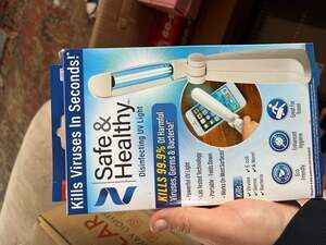 Safe & Healthy Portable Foldable Disinfecting UV Light Wand